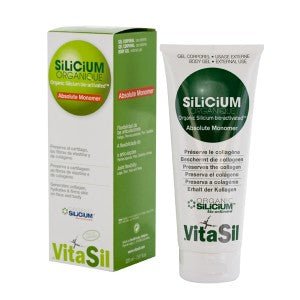 Un tube de Gel corporel silicium organique de 100 ml de la marque Vitasil