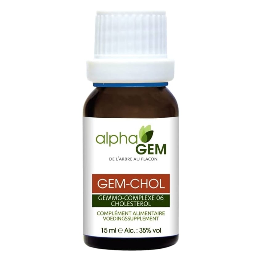 Un flacon de Gem-chol 06 Bio de 15 ml de la marque Alphagem