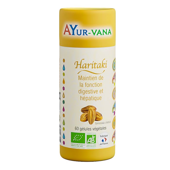 Haritaki bio - 60 gélules – AyurVana