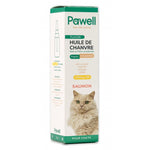 Huile Chanvre Pour Chat 2,5% Petit & Grand Chat, Goût Saumon - 10ml - Pawell