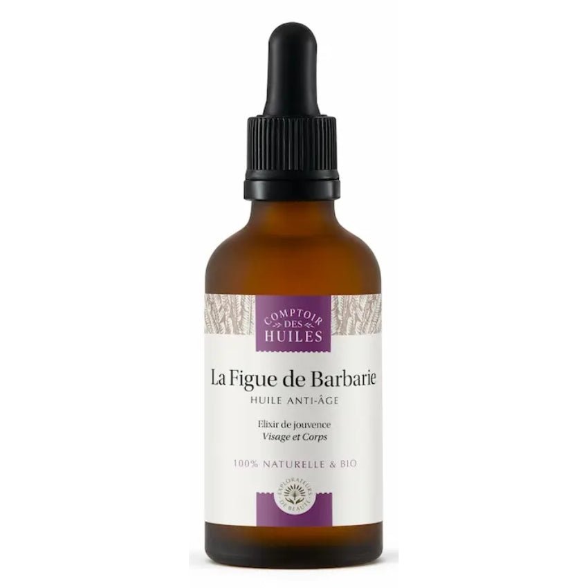 Huile de Pépins de Figue de Barbarie Bio - Anti-âge 30ml - Comptoir des huiles