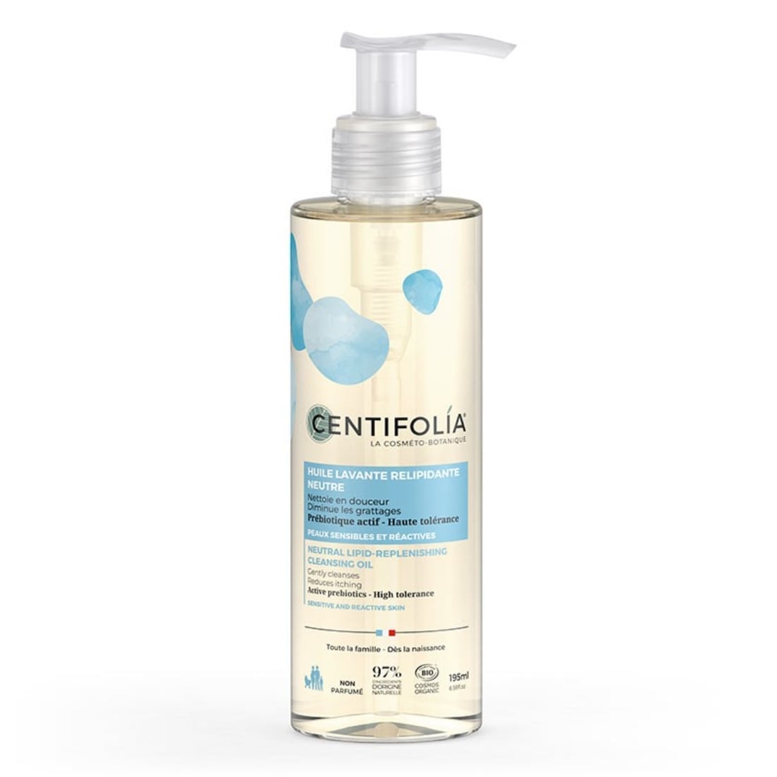 Une Huile Lavante Relipidante de 195 ml de la marque Centifolia