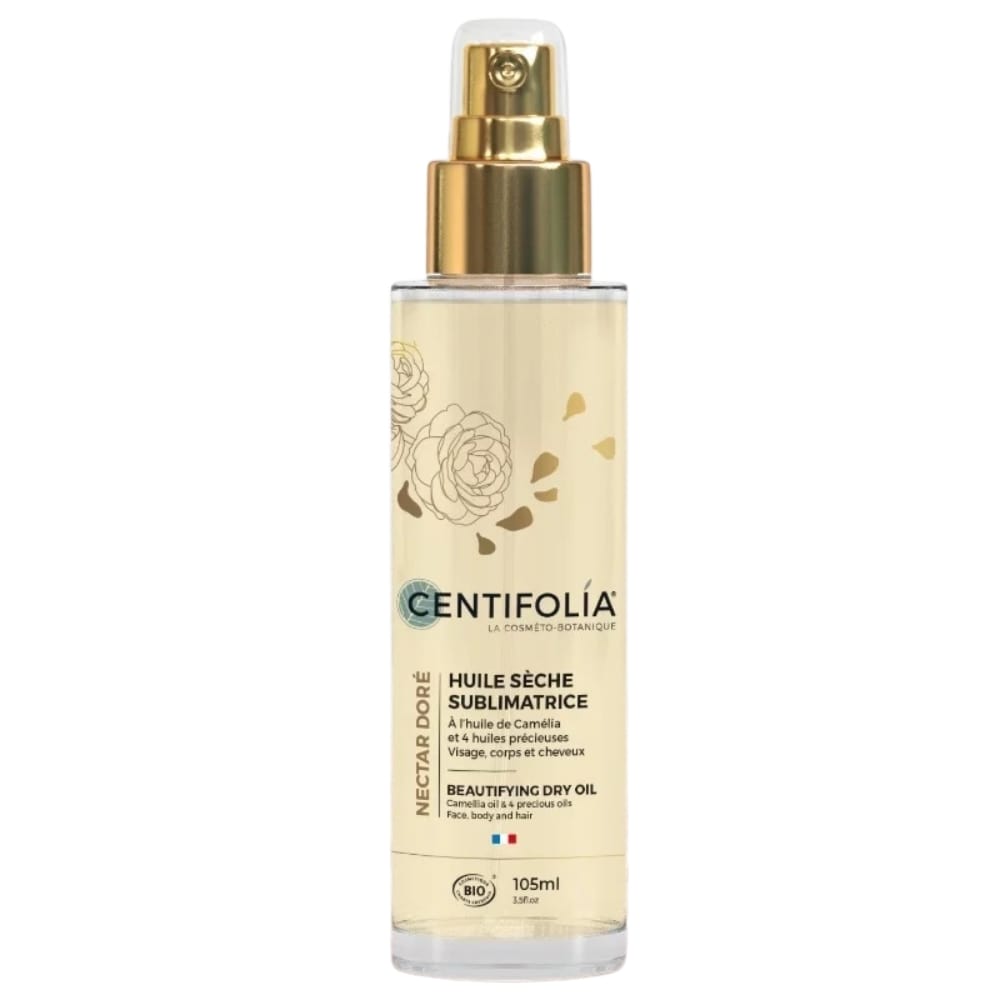 Une huile sèche sublimatrice de 105 ml de la marque Centifolia.