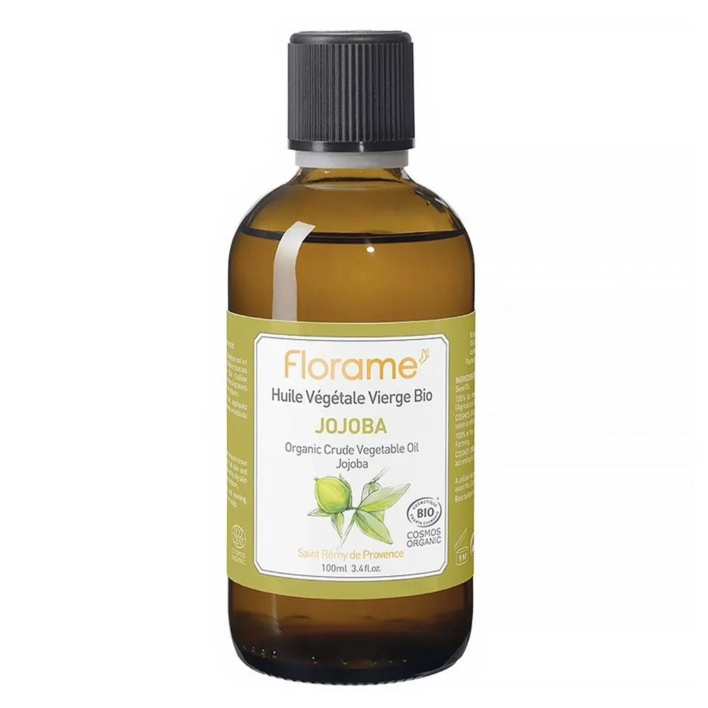 Huile végétale vierge de Jojoba Bio Florame 100ml