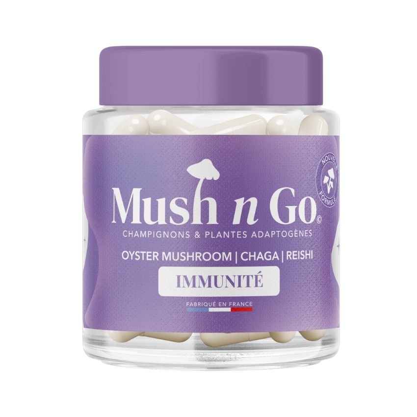 Boîte de 30 gélules de Immunité de la marque Mush n Go