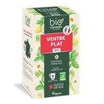 Une boite d'Infusion Ventre Plat Bio de 20 sachets-filtres de la marque Bioconseils