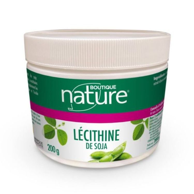 Boîte de 200g de Lécithine de soja 200g Boutique Nature