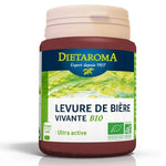 Un pot de 90 Comprimés  de Levure de Bière Vivante Bio Dietaroma