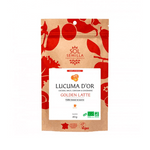 sachet hermétique de boisson instantanée lucuma d'or en 80g de la marque sol-semilla 