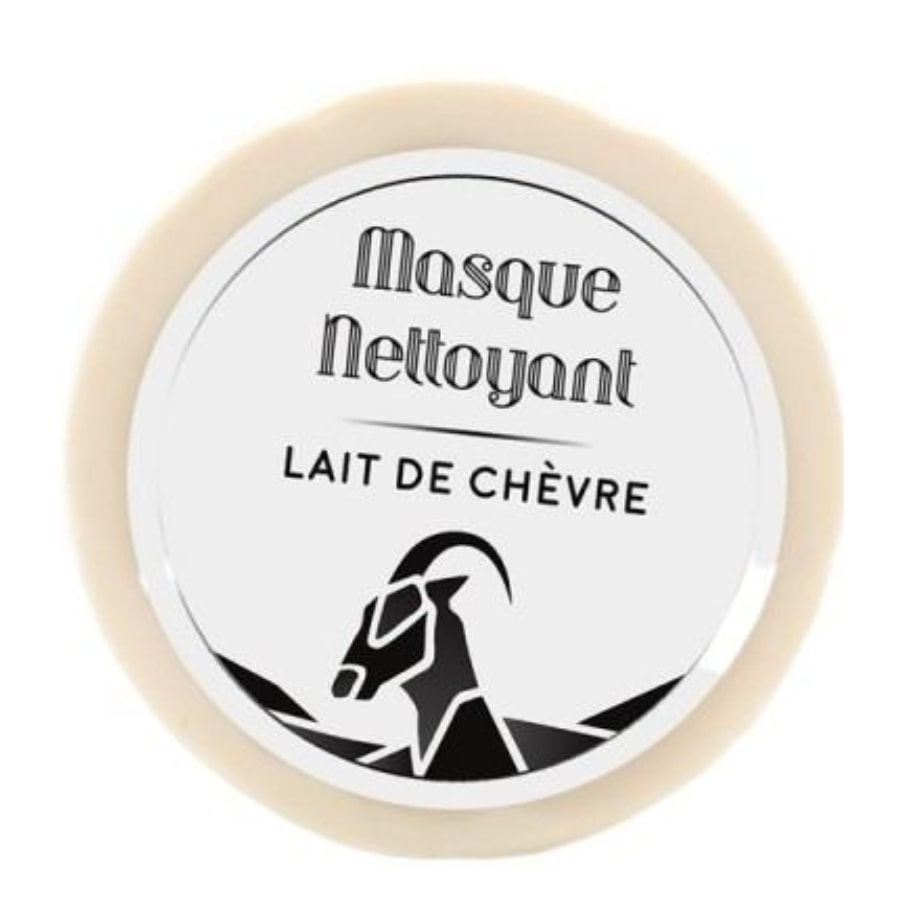 Un savon masque nettoyant visage au lait de chèvre