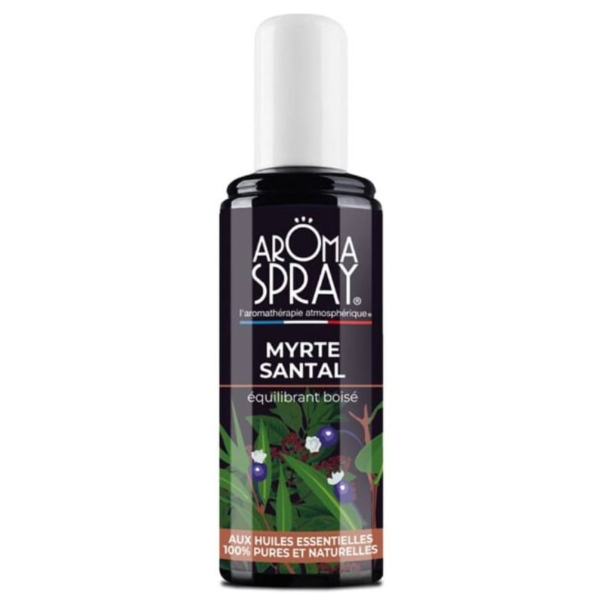 Spray Myrte Santal de la marque Aromaspray