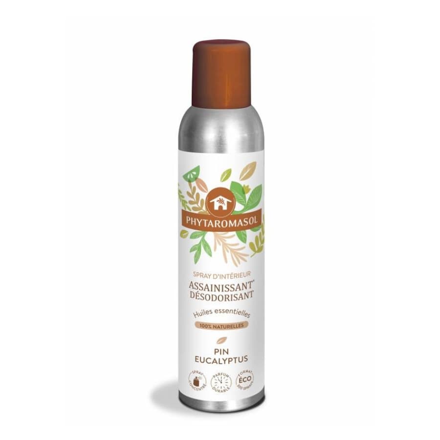 Un spray assainissant phytaromasol pin eucalyptus de la marque dietaroma