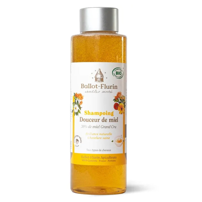 Un shampooing Douceur De Miel de 250 ml de la marque Ballot-Flurin.