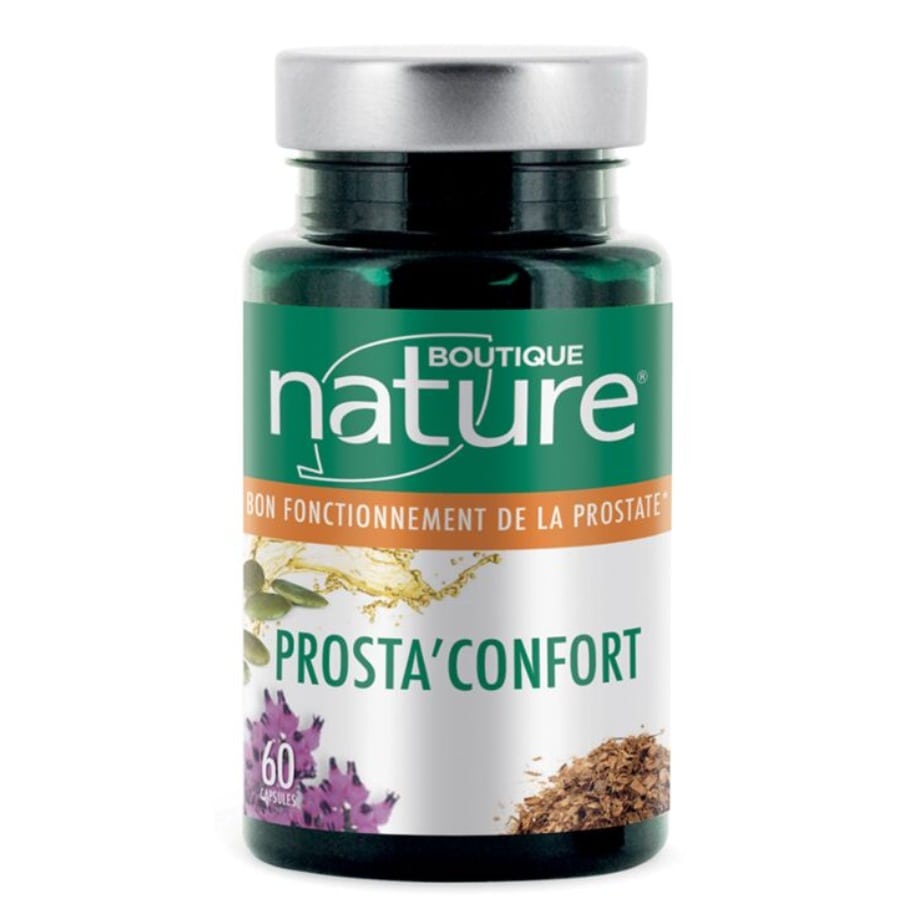 Une boite de Prosta'Confort (ex Prostacure) de 60 gélules de la marque Boutique Nature