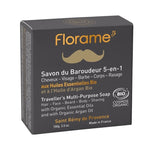 Un savon 5 en 1 de 100 g pour homme de la marque Florame