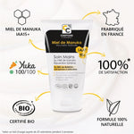 Les bienfaits du Soin Mains Bio au Miel de Manuka IAA 15+ Réparation Intense Comptoirs et Compagnies