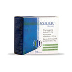 boîte de 21 ampoules de soleil bleu phycocyanine de la marque jade recherche