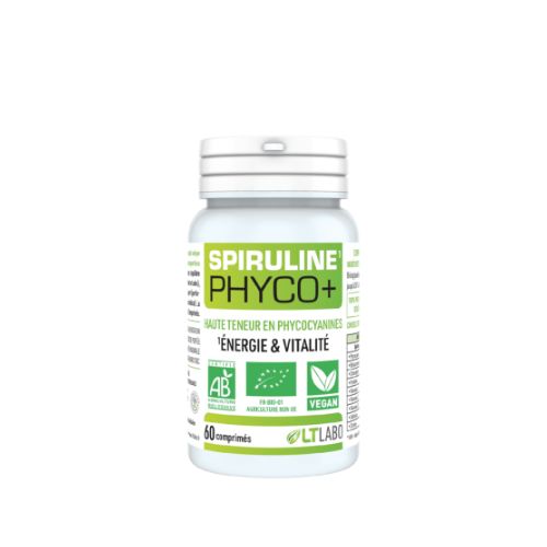 Spiruline Bio Phyco+ - 300 Comprimés - LT Labo