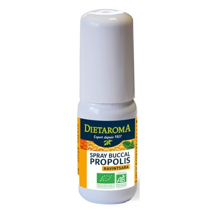 Un spray buccal Propolis & Ravintsara de 20 ml de la marque Dietaroma