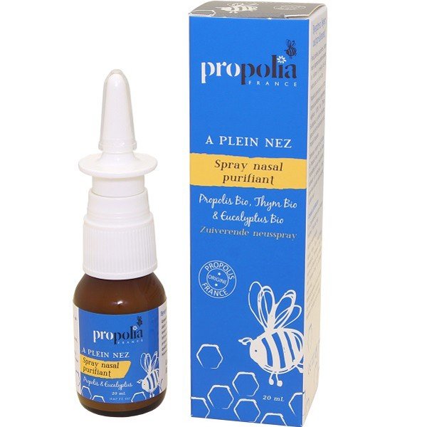 Un Spray Nasal Propolis & Plantes de 20ml de la marque Propolia