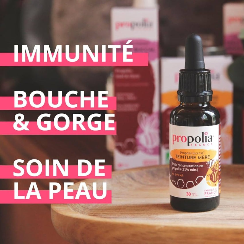 Les bienfaits de la teinture mère de propolis de la marque Propolia