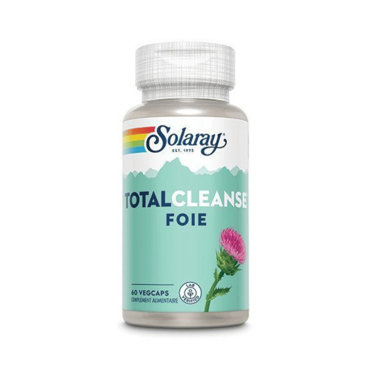 Total Cleanse Foie - 60 Capsules Végétales - SOLARAY