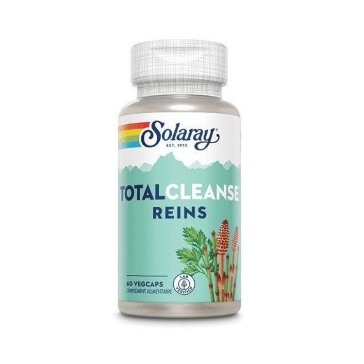 Boîte de 60 capsules de total cleanse reins de la marque Solaray