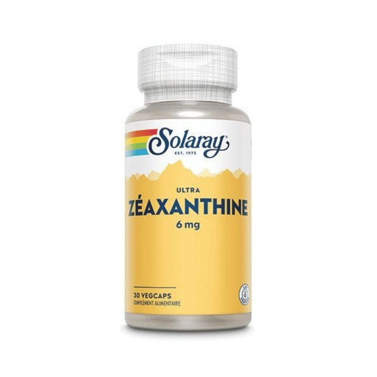 Boîte de 30 capsules de Ultra Zéaxanthine 6 Mg de la marque Solaray