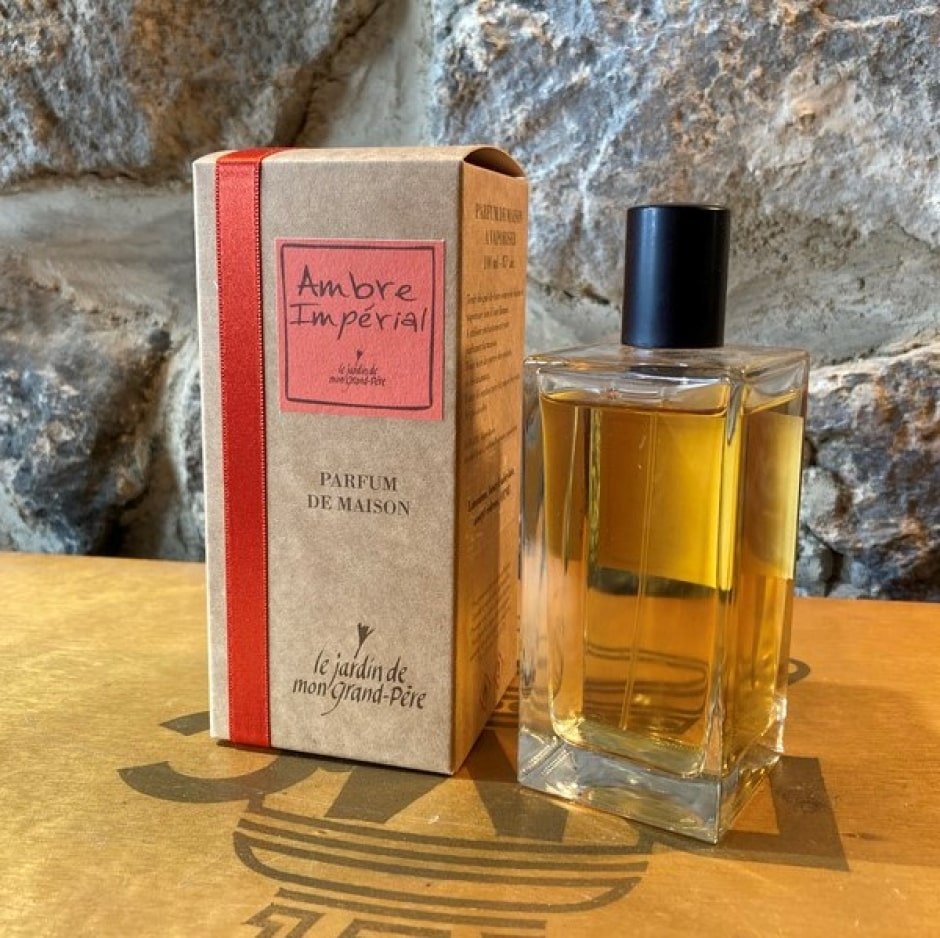 Vaporisateur Parfum Ambre Impérial Pour La Maison - 100 Ml - Jardin de mon Grand Père