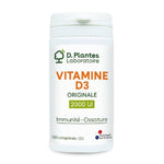 Vitamine D3 2000 Ui Originale Comprimés - 120 Comprimés - D.Plantes